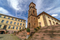 Bildunterschrift: Start der Tour ist Hornbach. Die Stadt ist vor allem für ihr beeindruckendes Kloster bekannt. Foto: Dirk Weber/Pfälzerwald Tourismus/akz-o