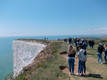 Bildunterschrift: Beachy Head ist der höchste Kreidefelsen Englands. Foto: Jürgen Matthes Sprachreisen/akz-o